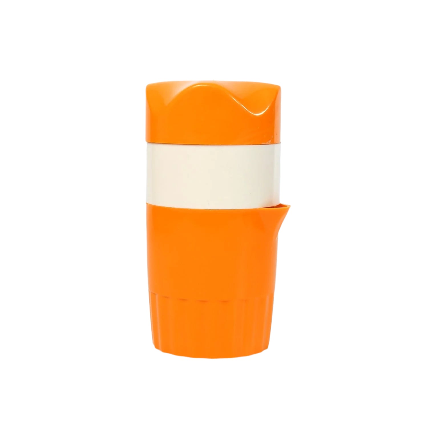 Orange juicer with angled spout Orange juicer with angled spout